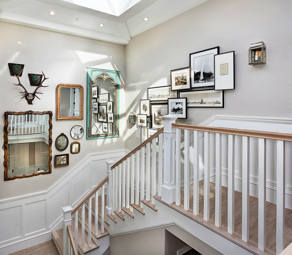 Cool Picture Wall Ideas for Stairs 3