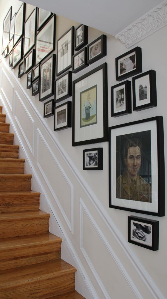 Useful Picture Wall Ideas for Stairs 2