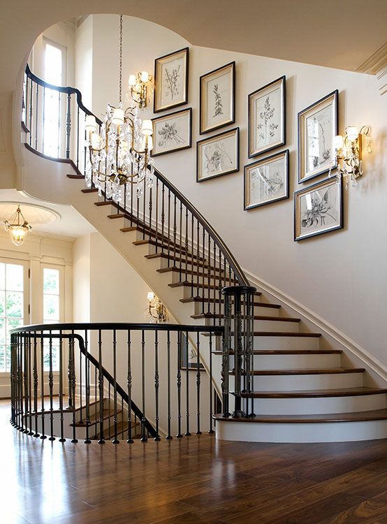 Useful Picture Wall Ideas for Stairs 6