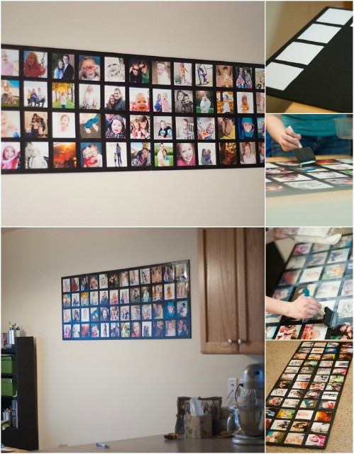Gallery Wall Idea #7 - Photo Collage
