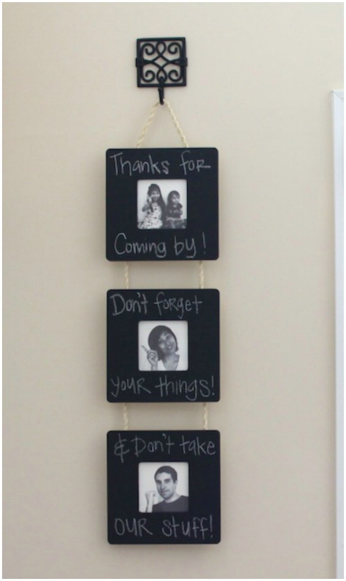 #18 Family Photo Wall Idea