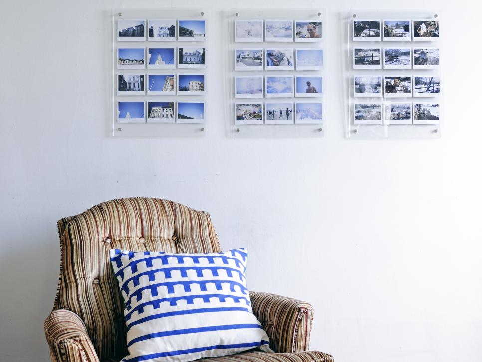 #32 DIY Photo Display Wall Art Idea