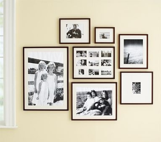Photo Wall Idea #16 To Display Family Photos