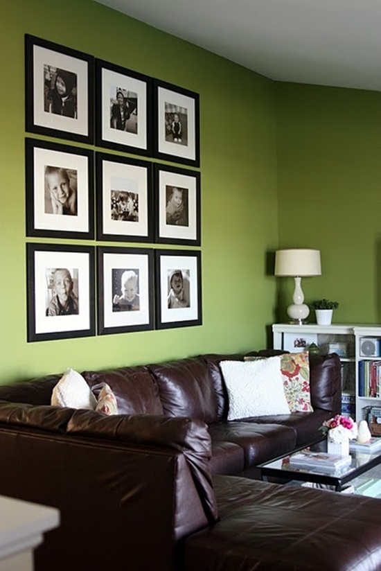 Photo Wall Idea #17 To Display Family Photos