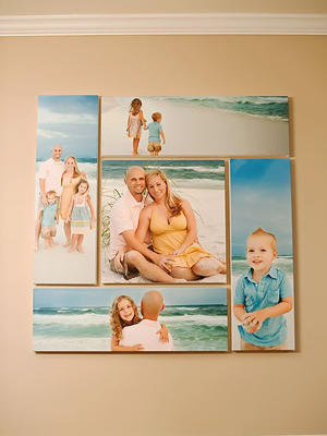 Photo Wall Idea #7 To Display Family Photos