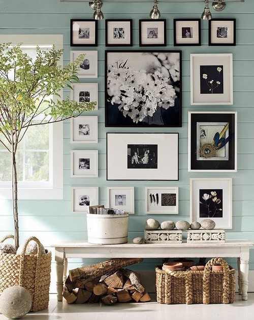 Photo Wall Idea #8 To Display Family Photos