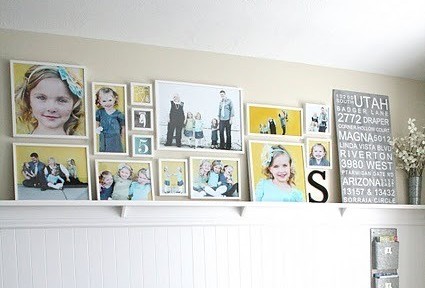 Photo Wall Idea #9 To Display Family Photos