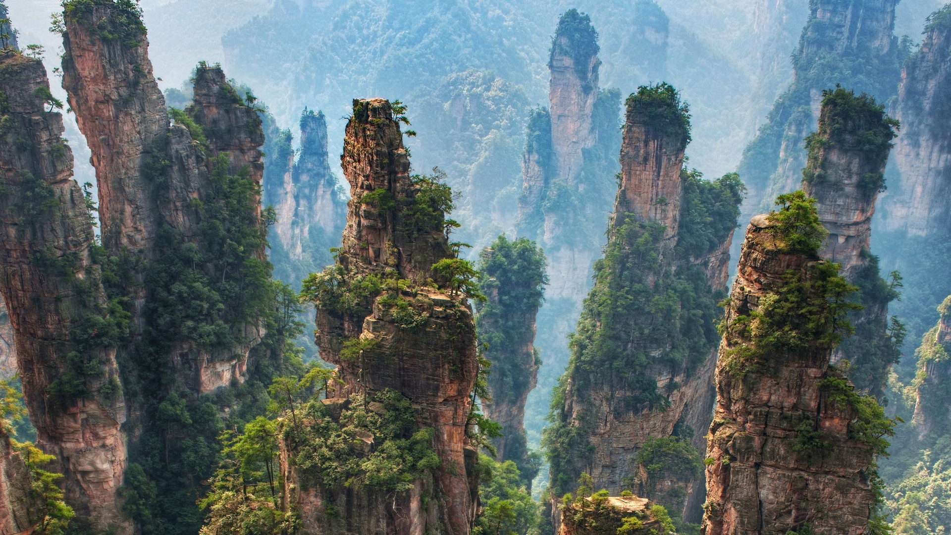 Zhangjiajie-National-Forest-Park-China