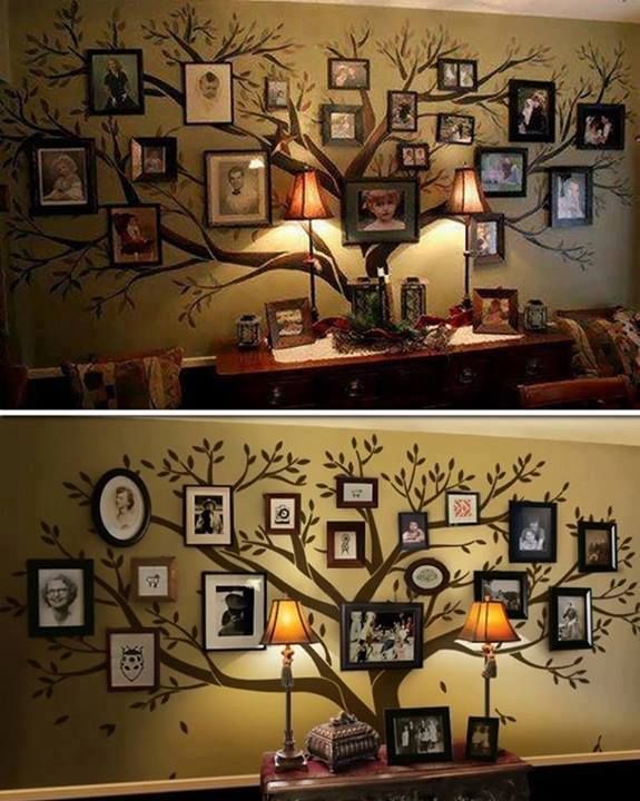 #1 DIY Photo Display Wall Art Idea
