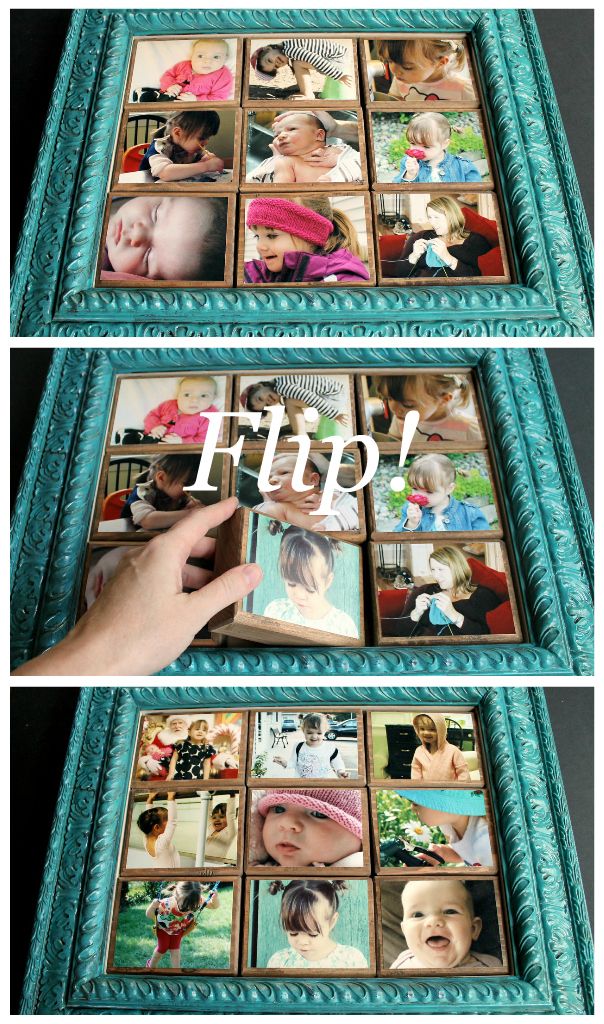 #10 DIY Photo Display Wall Art Idea