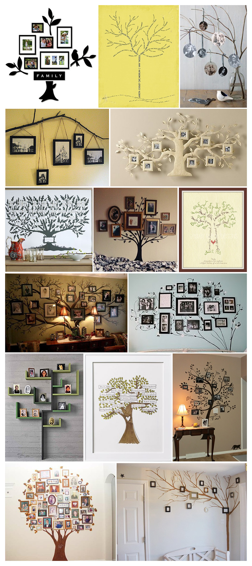 #14 DIY Photo Display Wall Art Idea