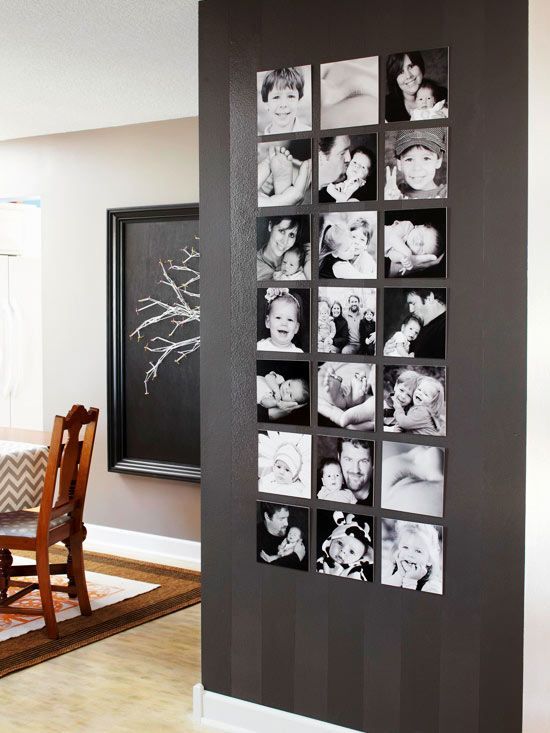 #2 DIY Photo Display Wall Art Idea