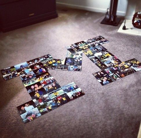 #20 DIY Photo Display Wall Art Idea