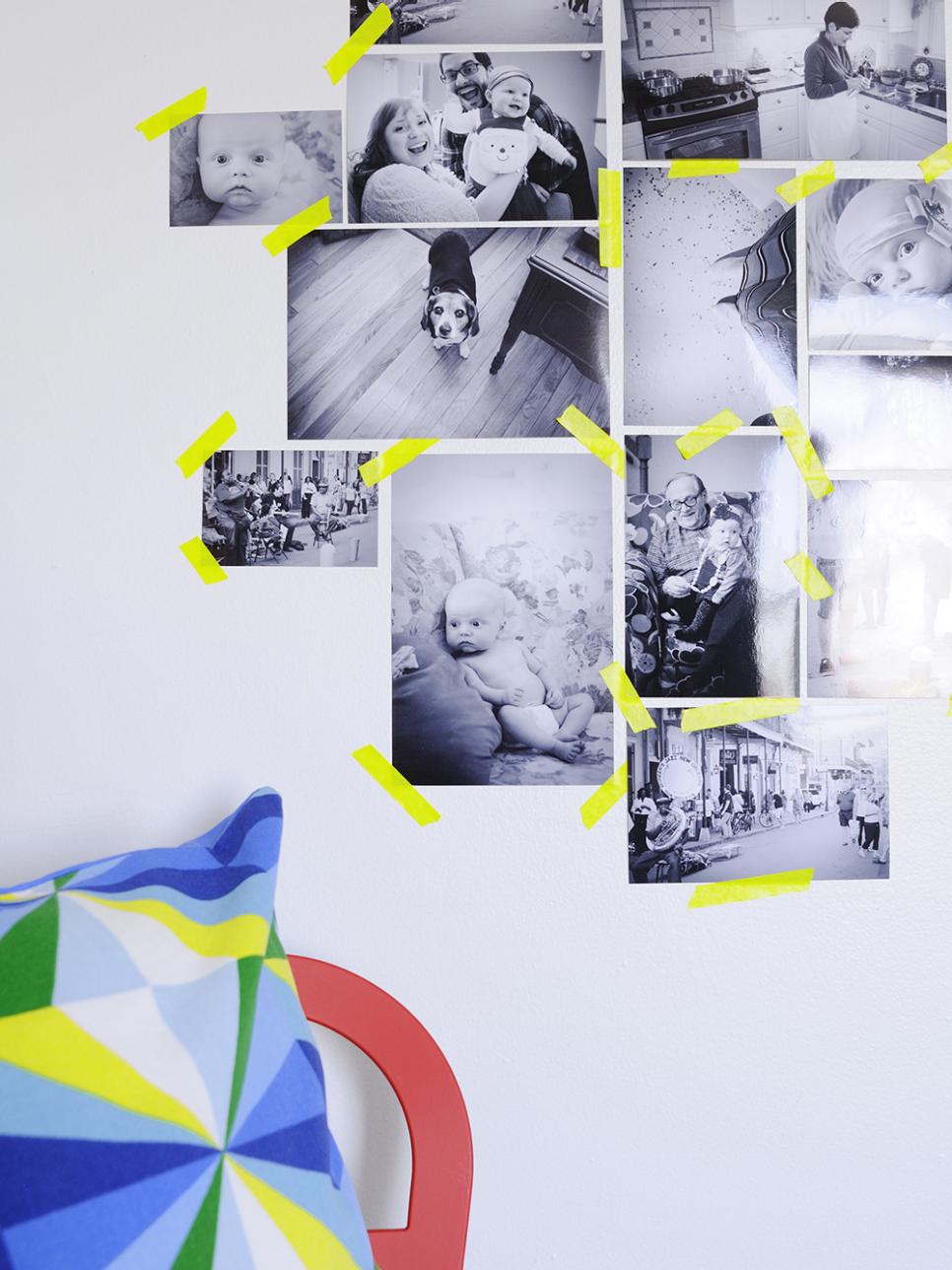 #29 DIY Photo Display Wall Art Idea