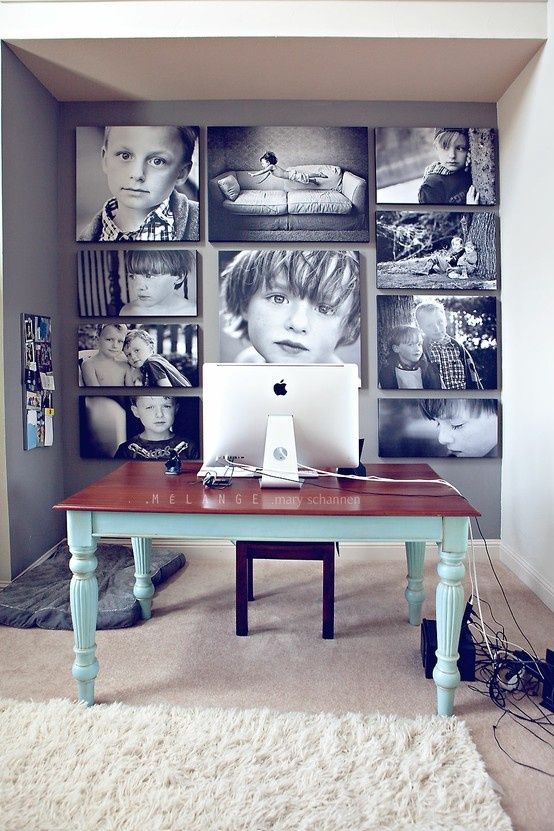 How to Create a Dramatic Photo Wall Display? | PicBackMan