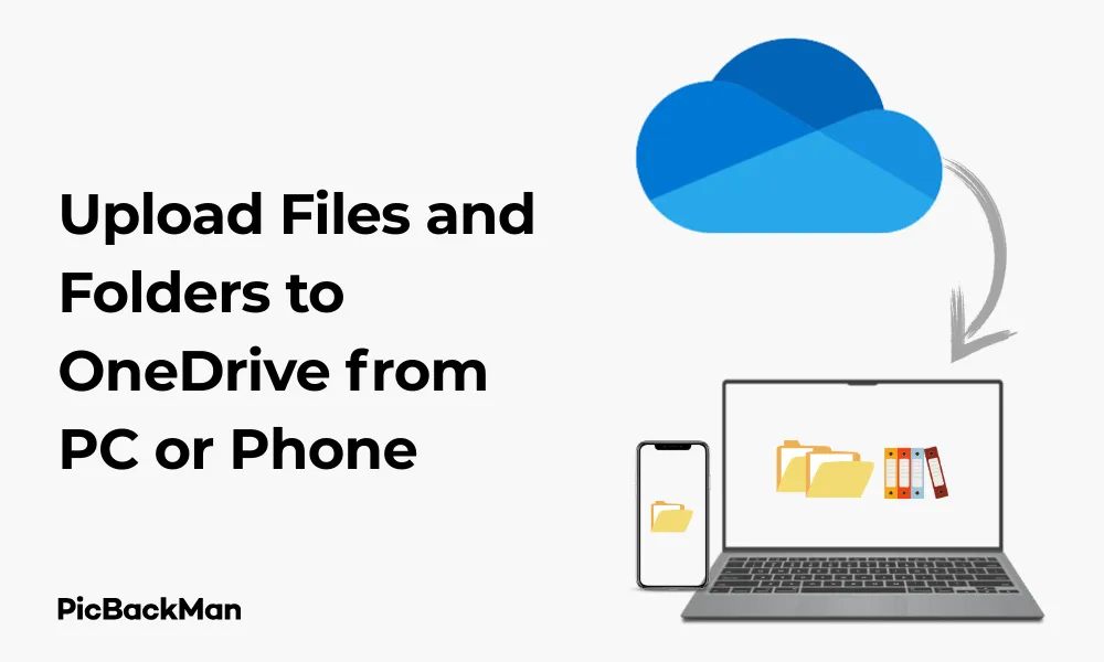 3 Ways: Upload Files and Folders to OneDrive from PC or Phone