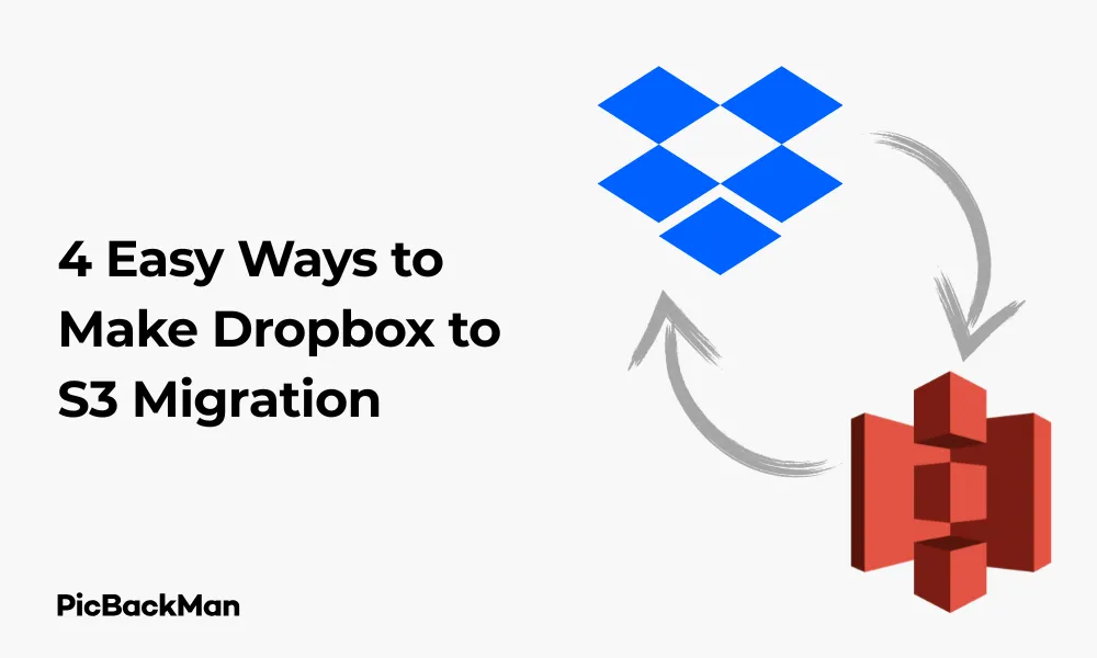 4 Easy Ways to Make Dropbox to S3 Migration
