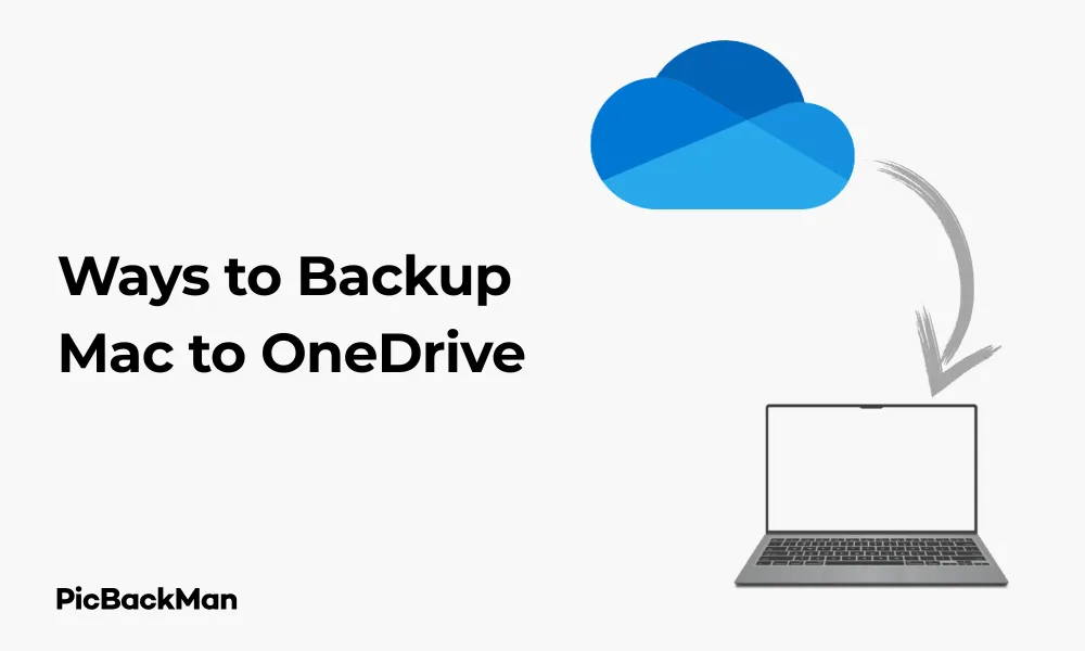 Ways to Backup Mac to OneDrive