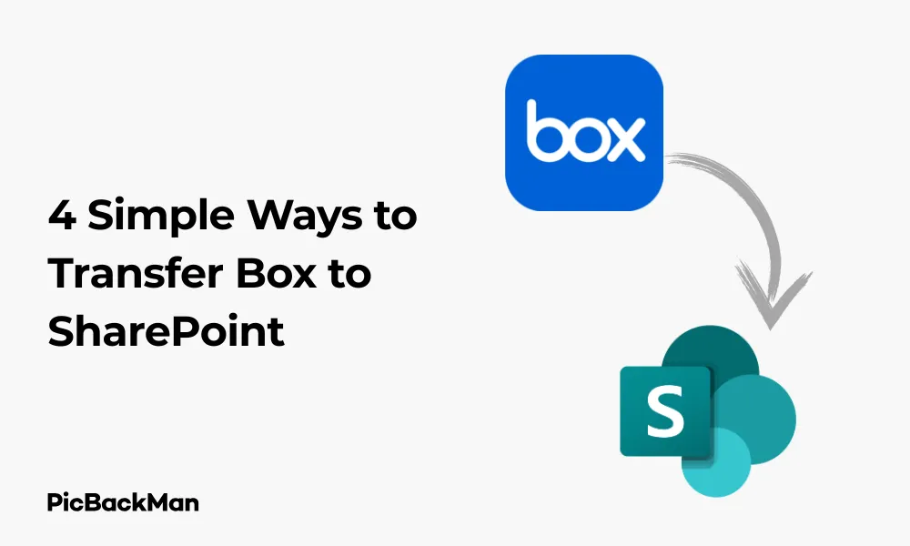4 Simple Ways to Transfer Box to SharePoint
