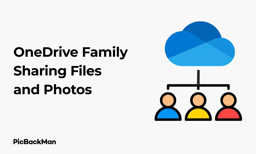 5 Easy Ways - OneDrive Family Sharing Files and Photos