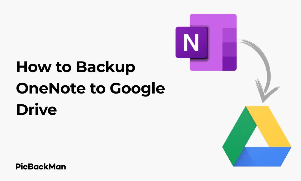 How to Backup OneNote to Google Drive