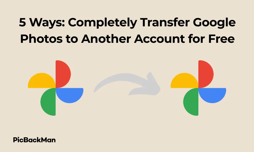 5 Ways: Completely Transfer Google Photos to Another Account for Free