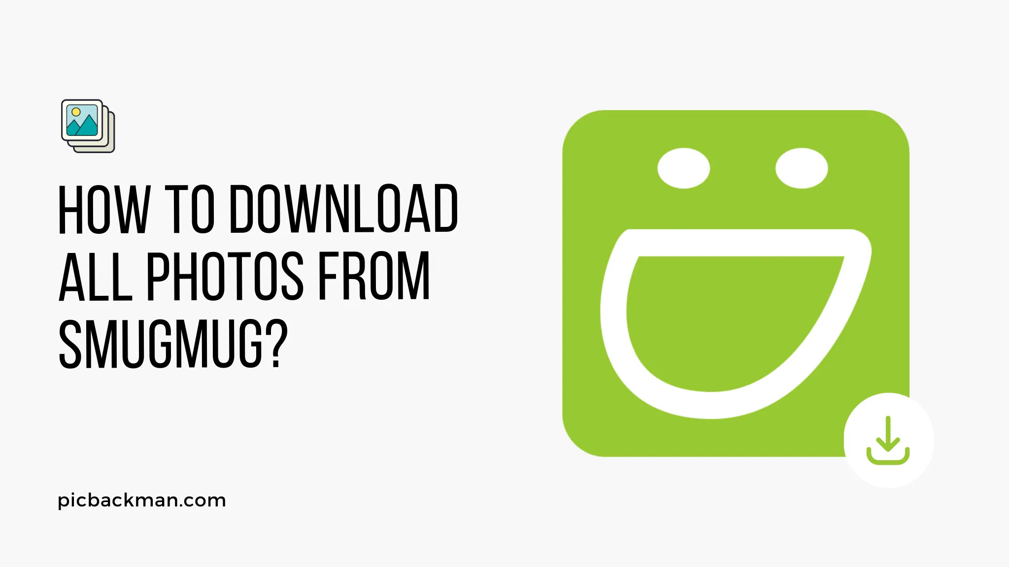 How to Download All Photos from SmugMug?