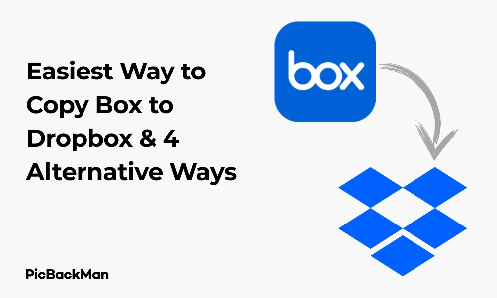 Easiest Way to Copy Box to Dropbox & 4 Alternative Ways