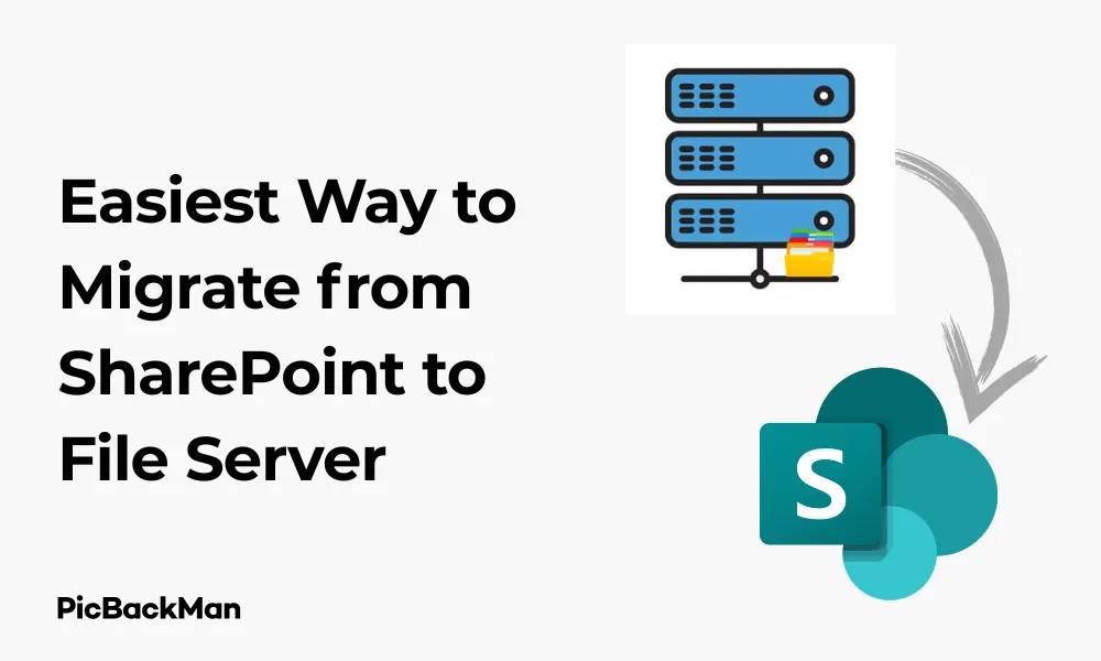 Easiest Way to Migrate from SharePoint to File Server