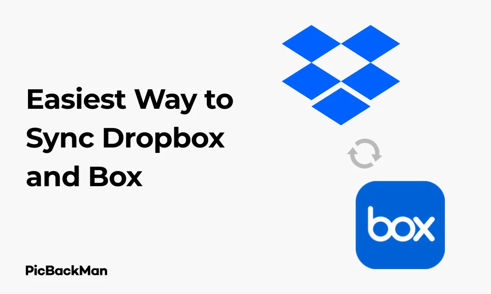 Easiest Way to Sync Dropbox and Box
