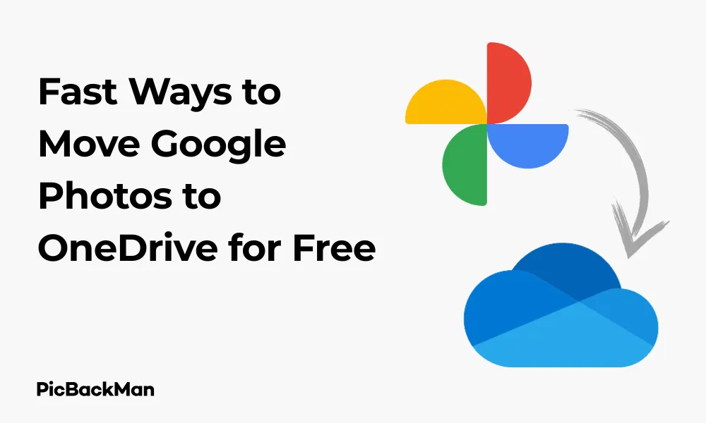 Fast Ways to Move Google Photos to OneDrive for Free