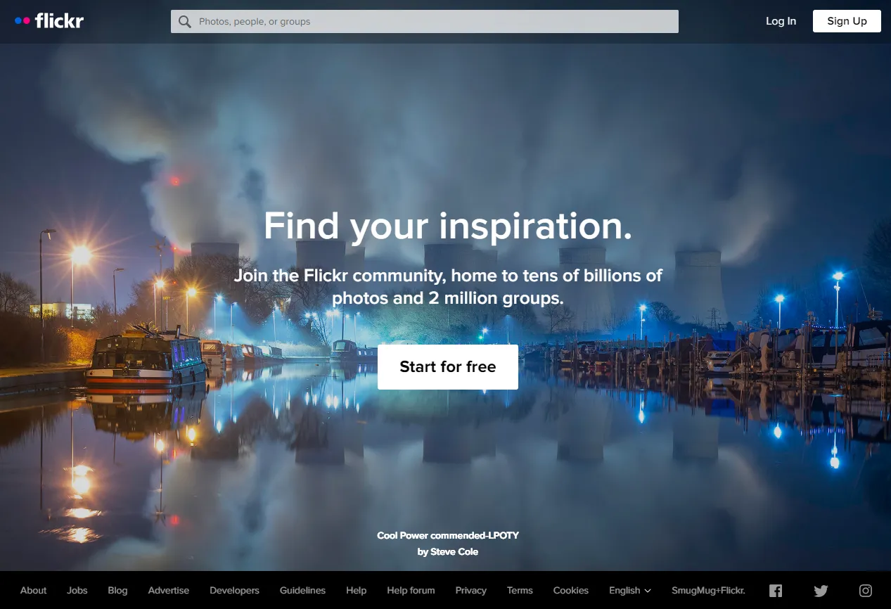 Create a Flickr Account