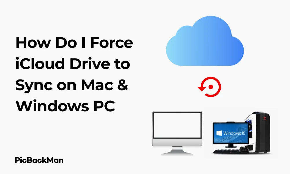 How Do I Force iCloud Drive to Sync on Mac & Windows PC