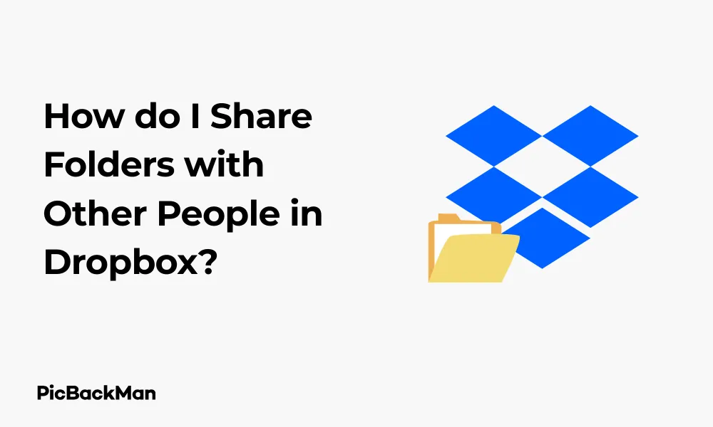 How do I Share Folders with Other People in Dropbox