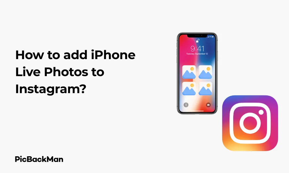 How to add iPhone Live Photos to Instagram