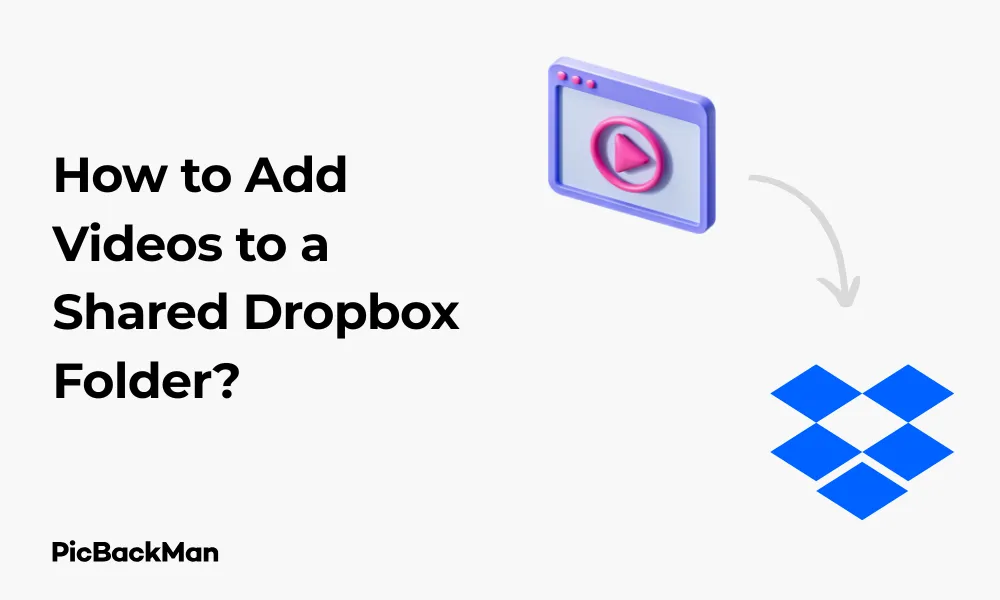 How to Add Videos to a Shared Dropbox Folder