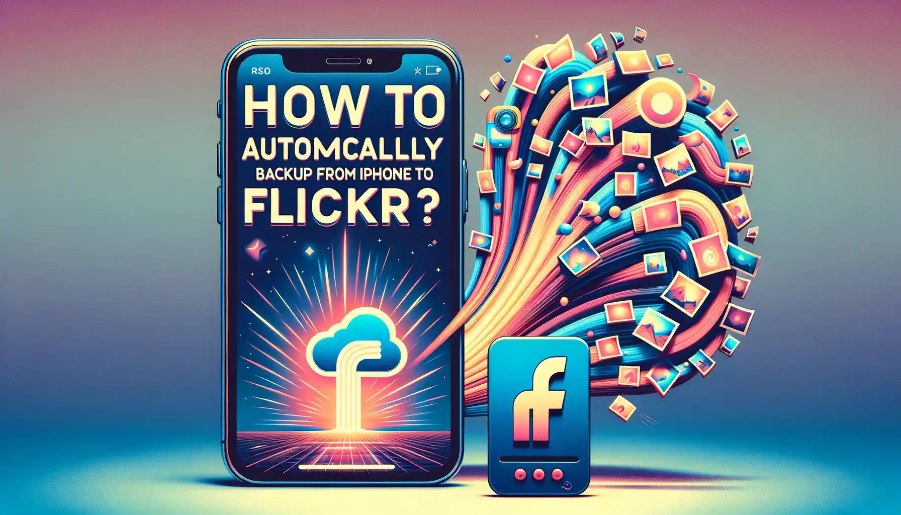 How to Automatically Backup Photos from iPhone to Flickr?