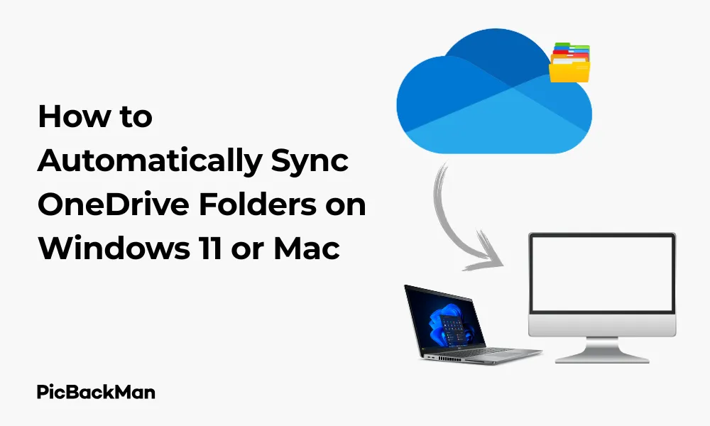 How to Automatically Sync OneDrive Folders on Windows 11 or Mac
