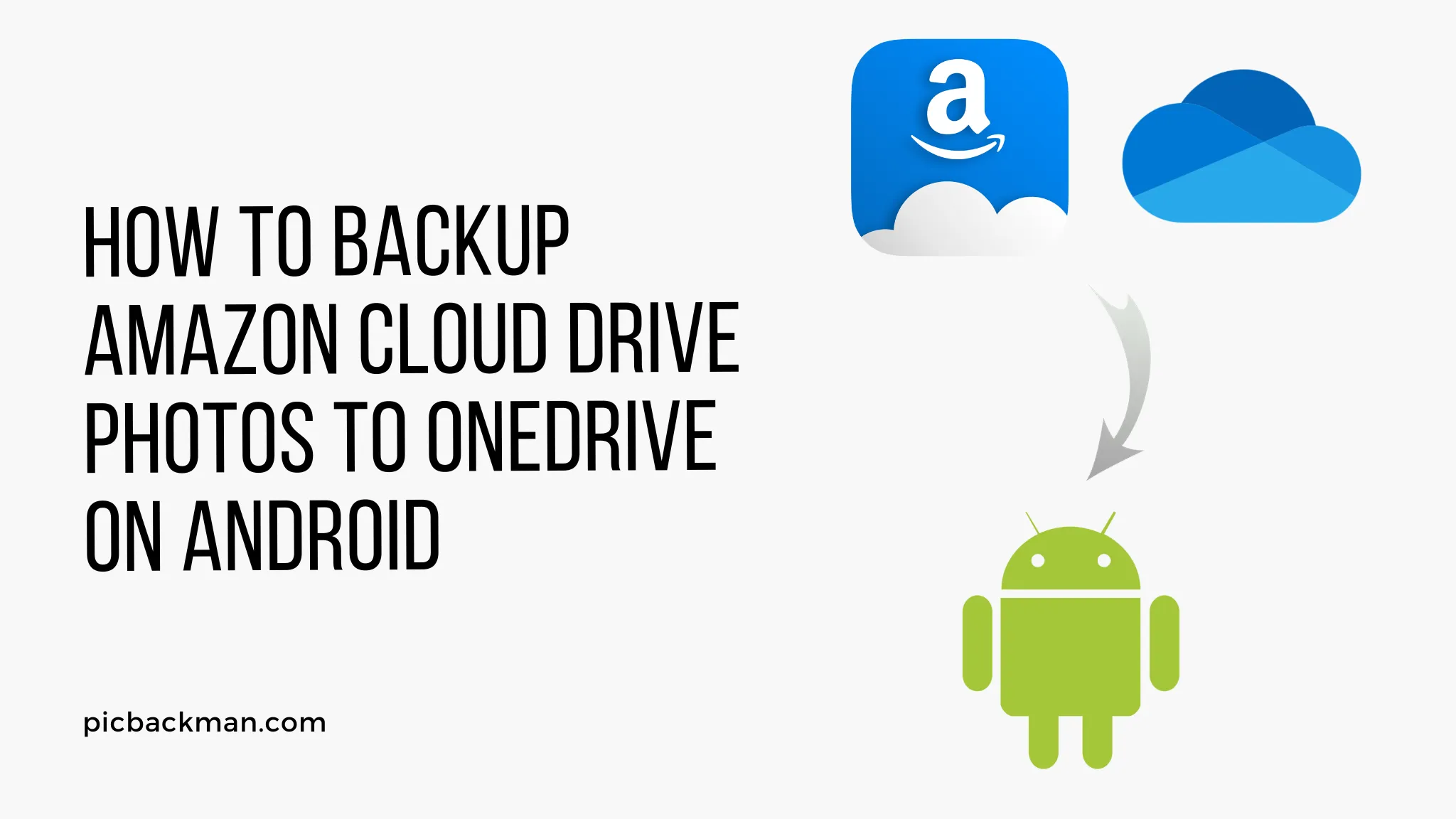 How to Backup Amazon Cloud Drive Photos to OneDrive on Android?