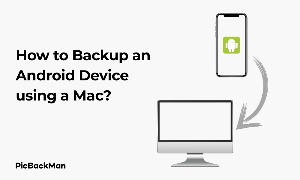 How to Backup an Android Device using a Mac