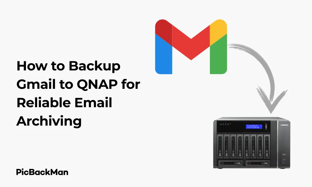How to Backup Gmail to QNAP for Reliable Email Archiving