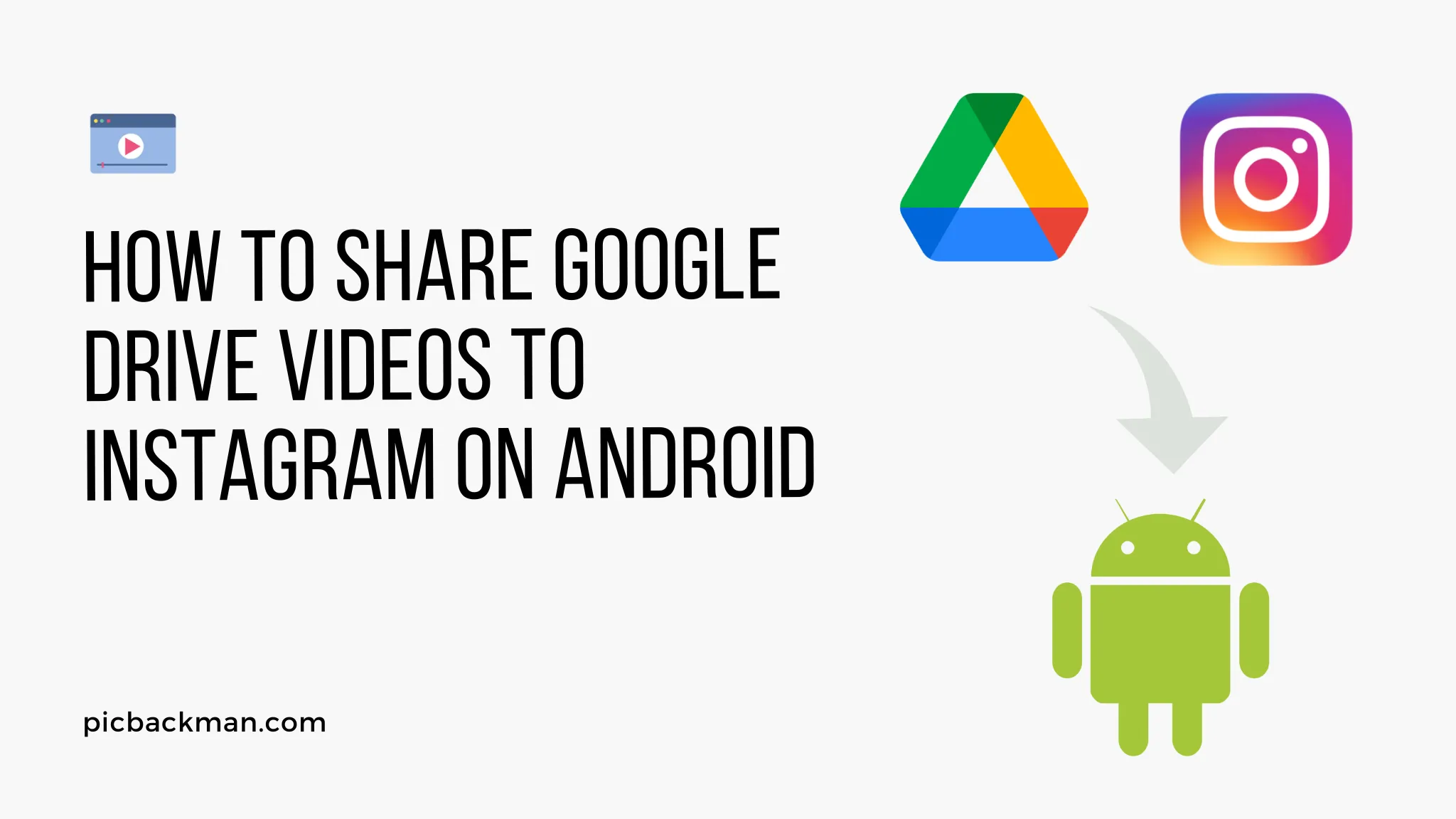 How to Share Google Drive Videos to Instagram on Android?