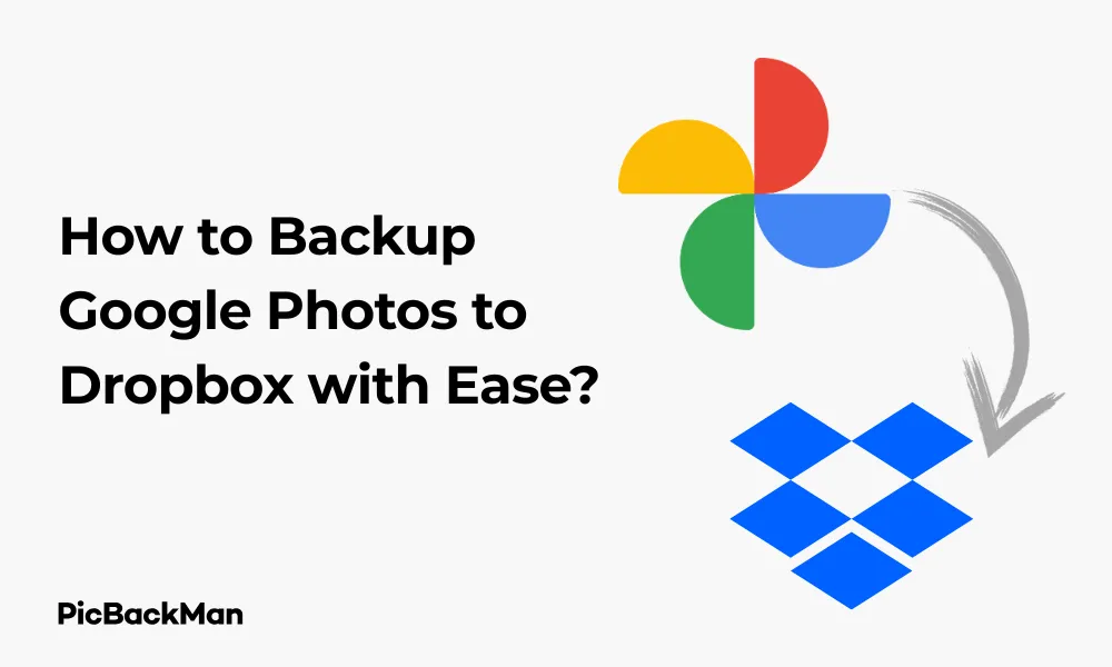 How to Backup Google Photos to Dropbox with Ease