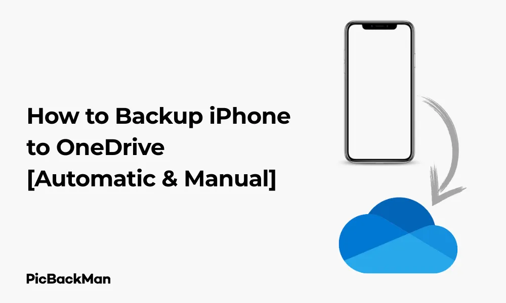 How to Backup iPhone to OneDrive [Automatic & Manual]