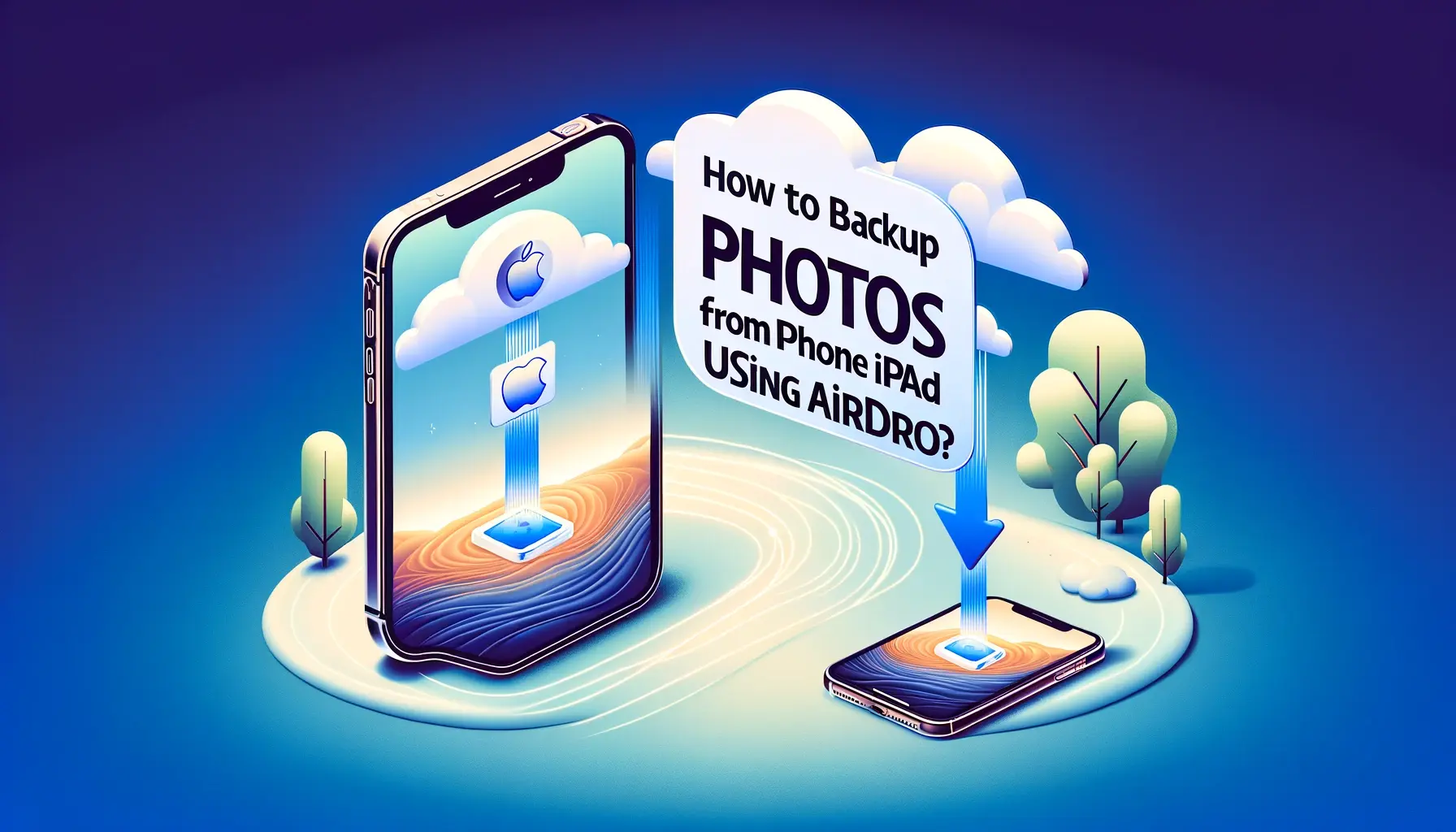 How to Backup Photos from iPhone to iPad using AirDrop?