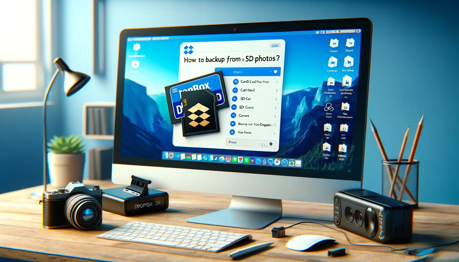 How to Backup Photos from SD Card to Dropbox on Windows PC