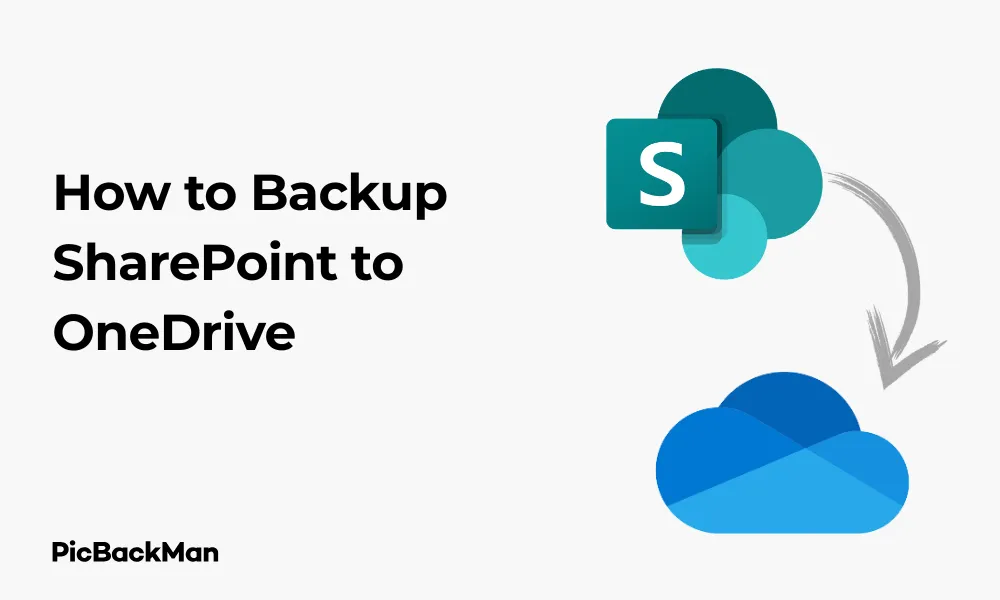 How to Backup SharePoint to OneDrive - 4 Easy Ways
