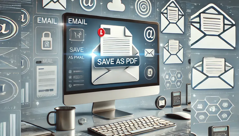 How to Convert Email to PDF Without Printing