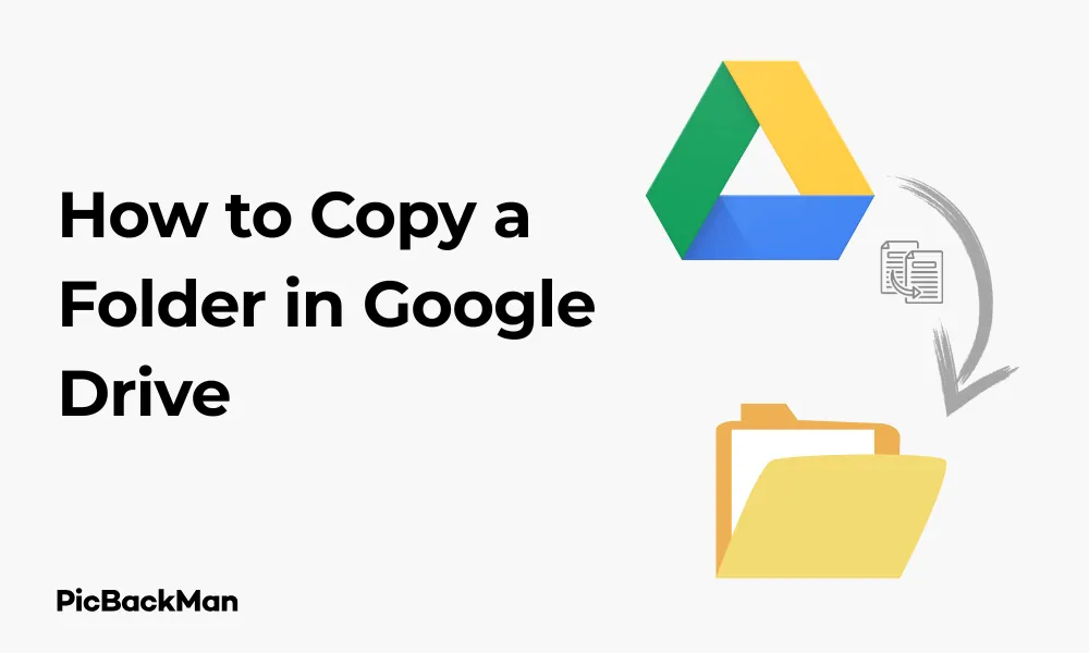 How to Copy a Folder in Google Drive: 4 Easy Ways