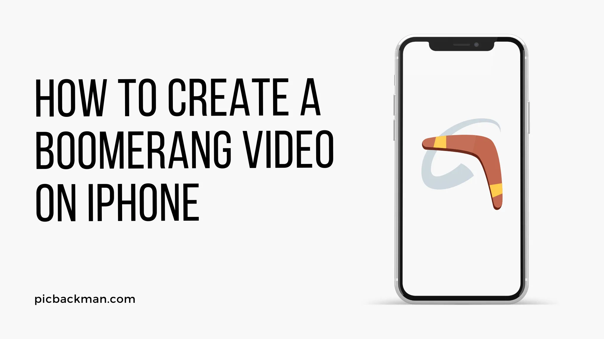 How to create a Boomerang video on iPhone?